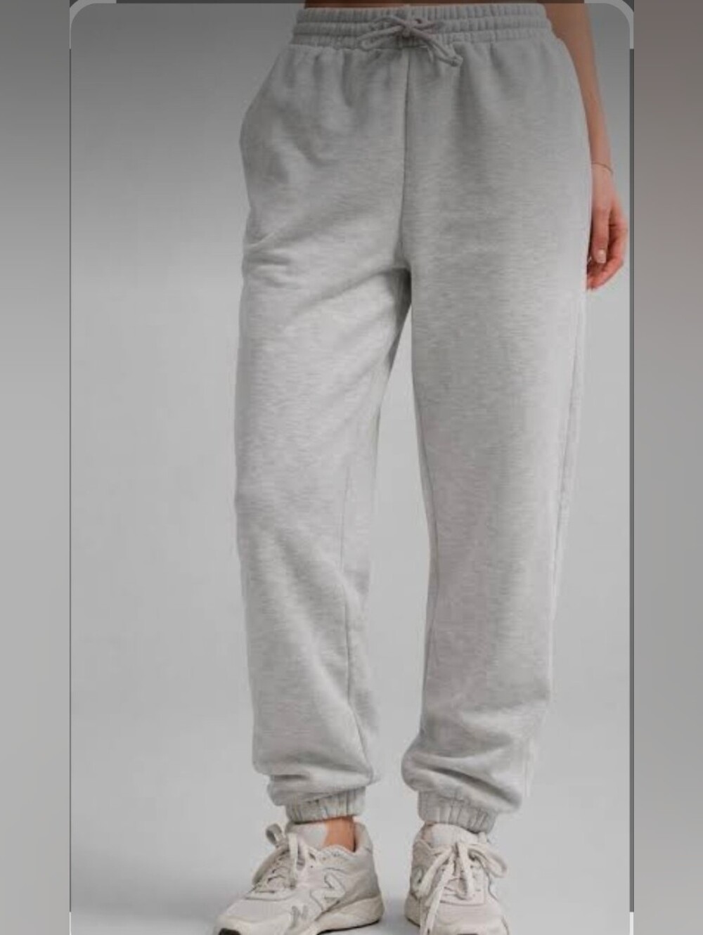 Nwt Light Gray Women's Jogger Pants - Velocity